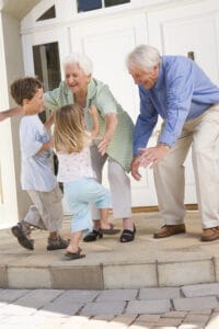 The grandparents roll in a divorce case