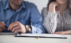 Couple After Divorce Hearings in Indianapolis, IN